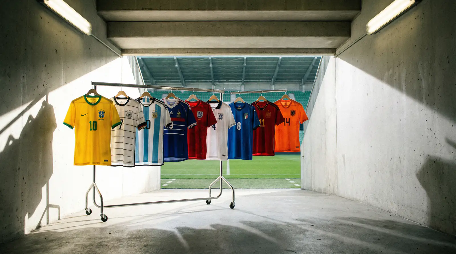 Sammenligning af VM 2026 vinder-odds for de otte topfavoritter